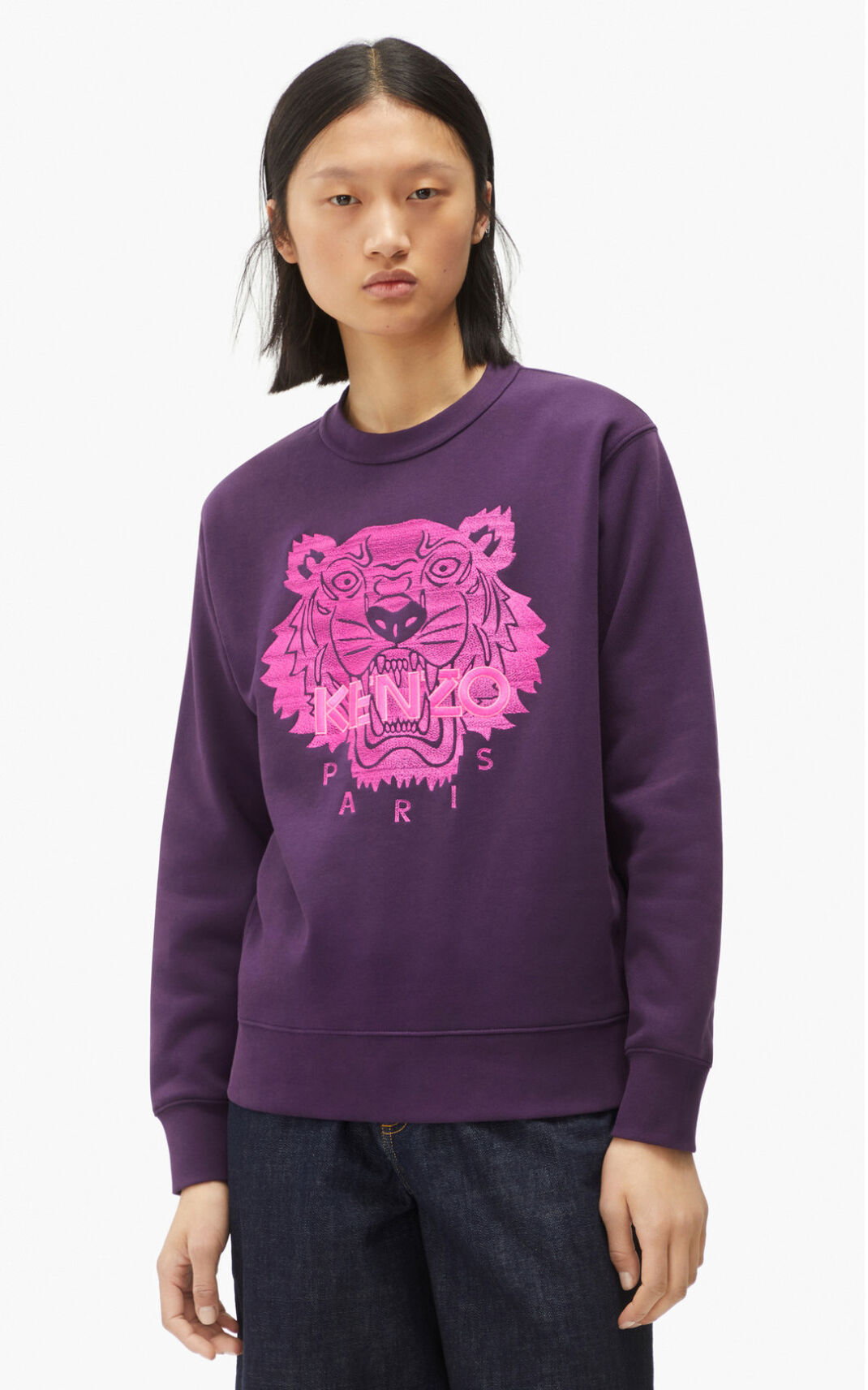 Sudadera Kenzo Mujer Moradas Talla M Tiendas Argentina